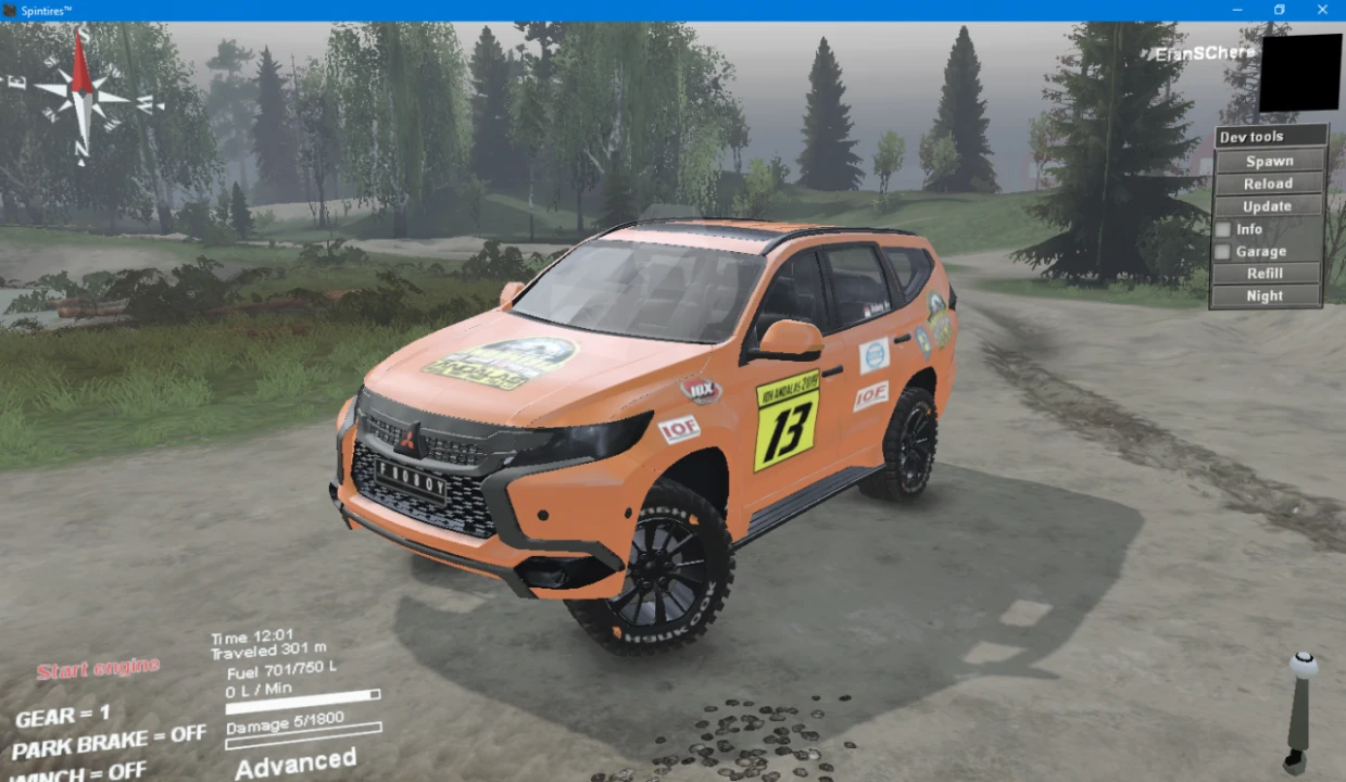 Mitsubishi Pajero Sport Dakar 4x4 2017